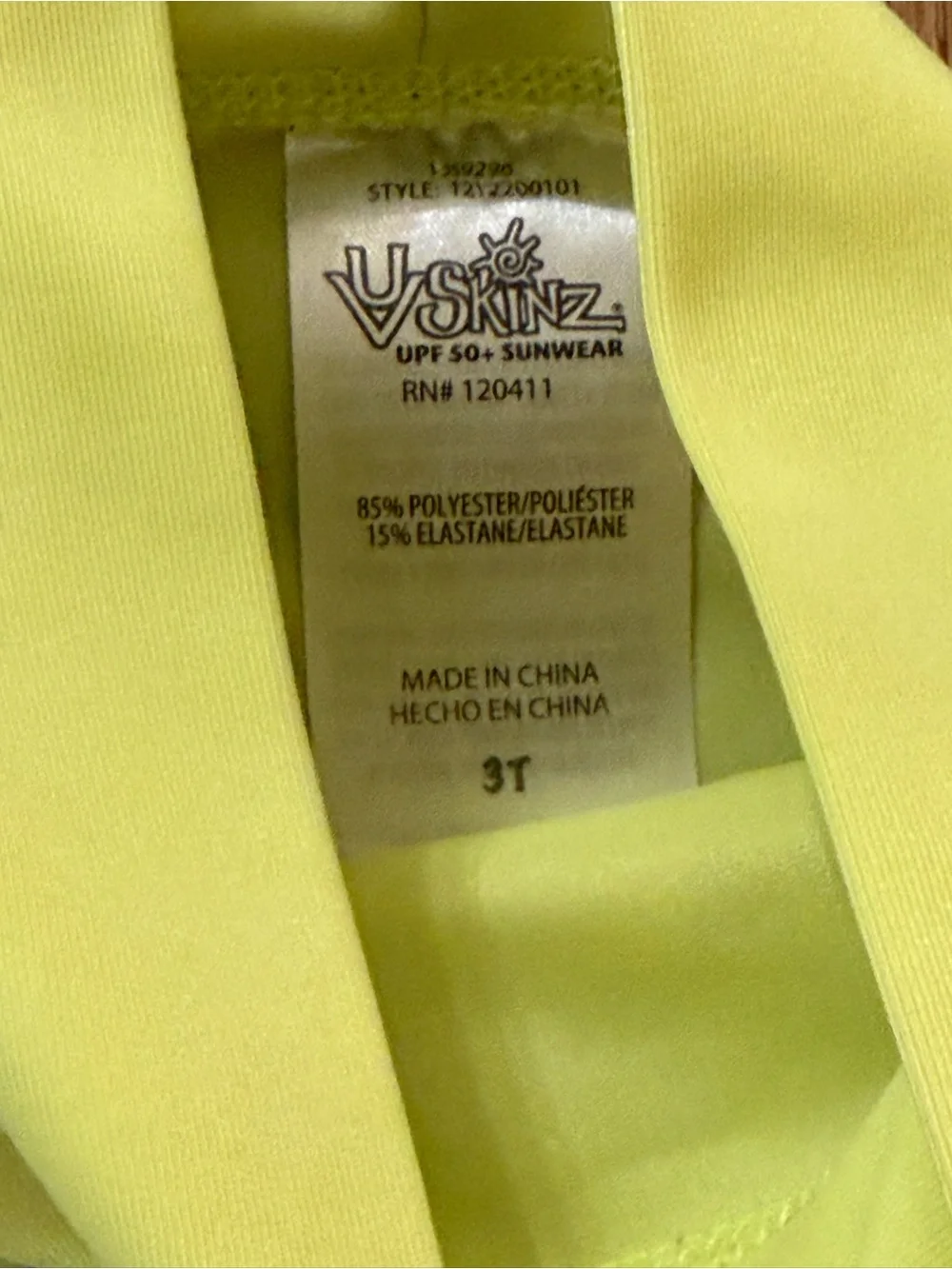 UVSkinz Kids Lime Green Shark Swim and Sun Shirt